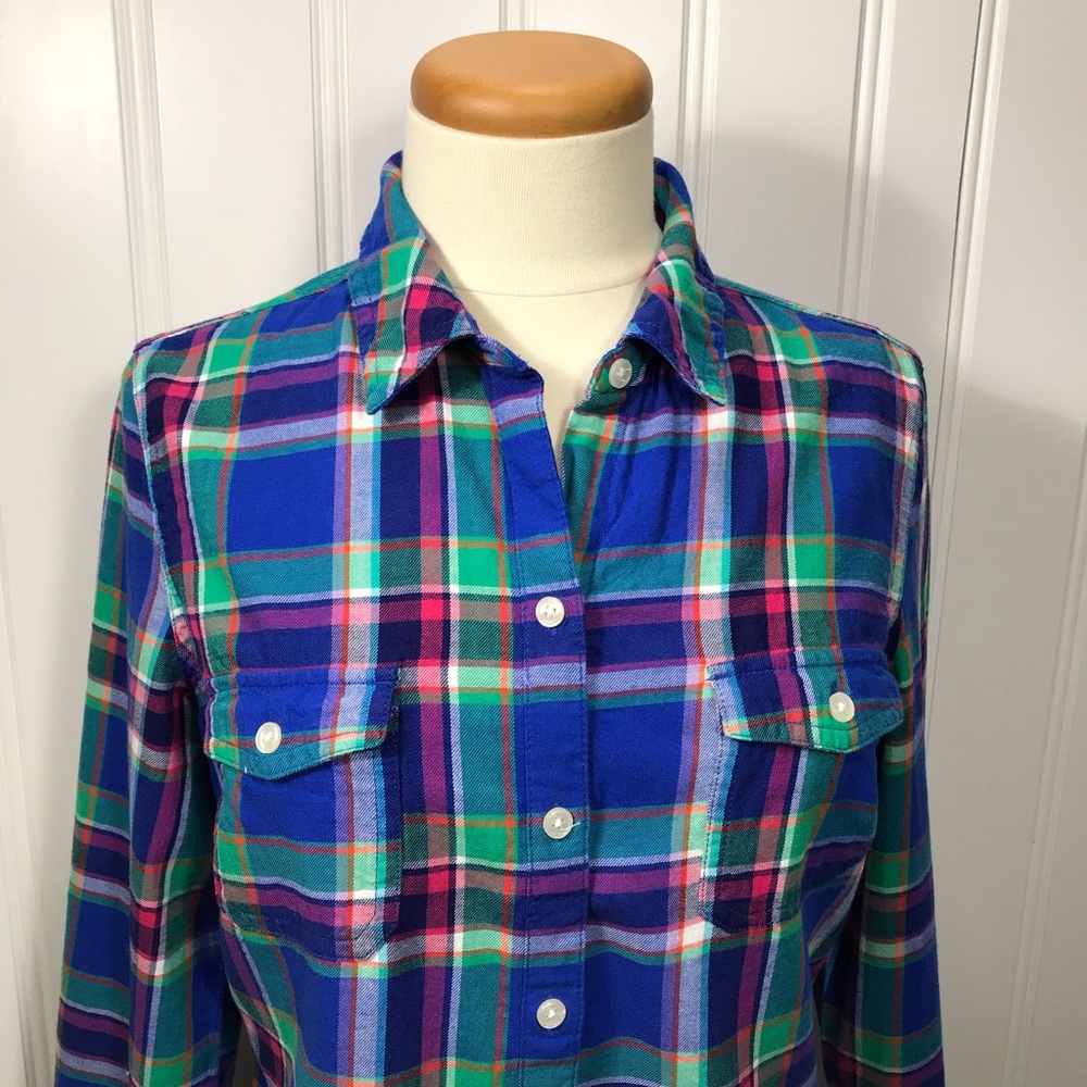 Old navy flannel shirt size large